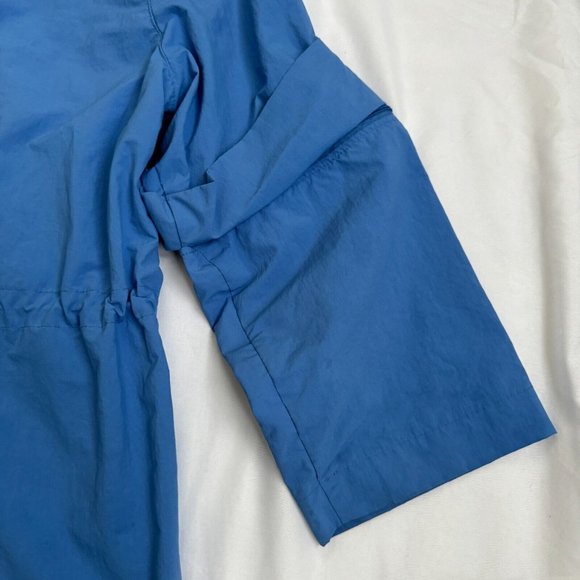 MASSIMO DUTTI Soft Blue Size Small Women's Rain Coat Jacket Model 6740 - Picture 14 of 16